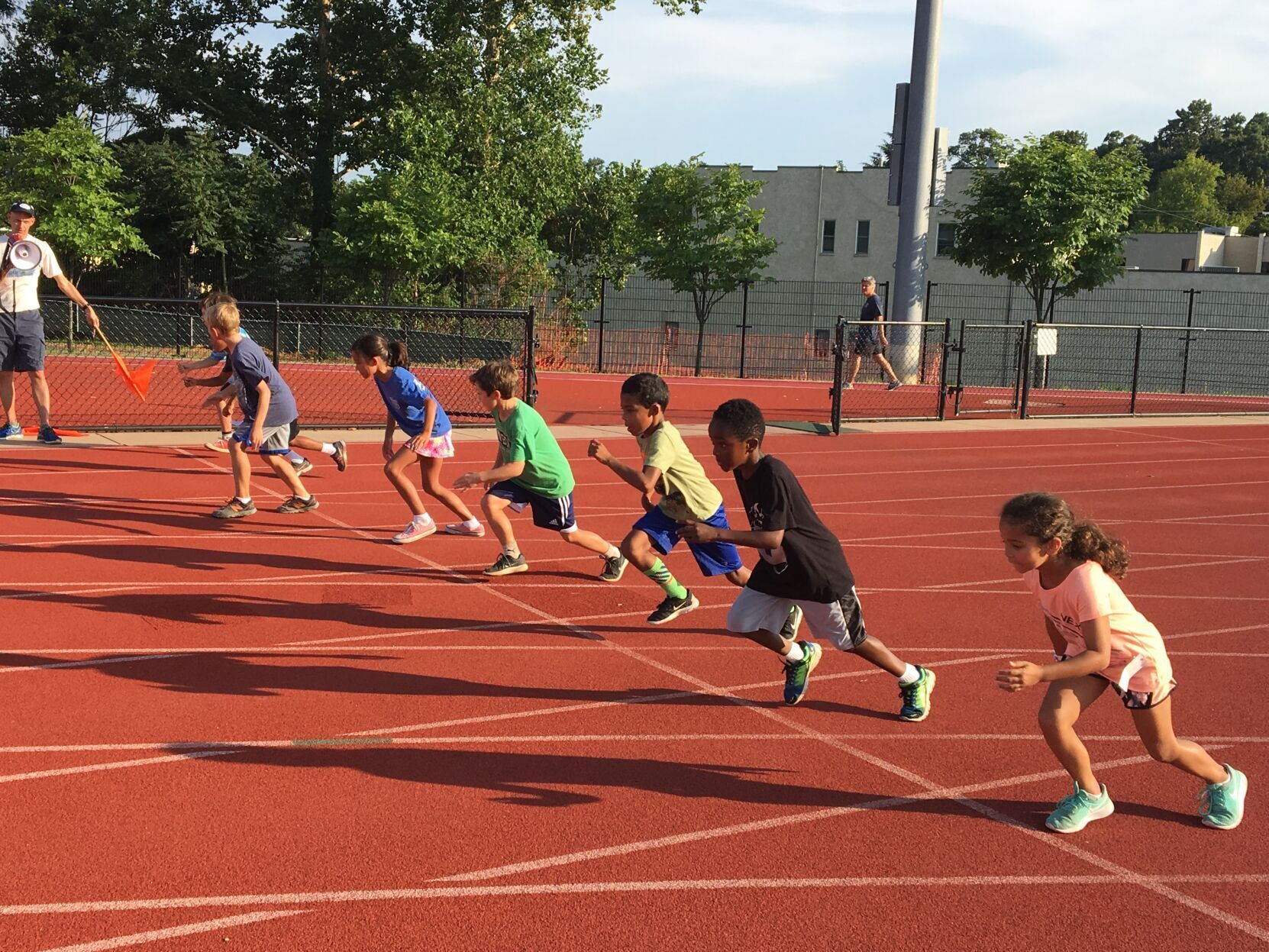 kids running